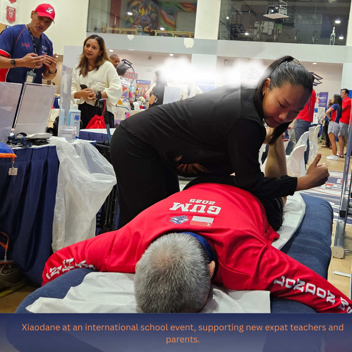 Xiaodane Hancart French Osteopath in Singapore